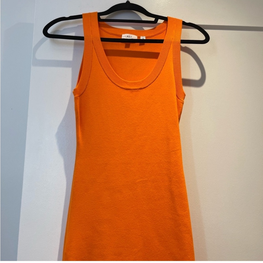 A.L.C. Vibrant Orange Dress - Picture 5 of 10
